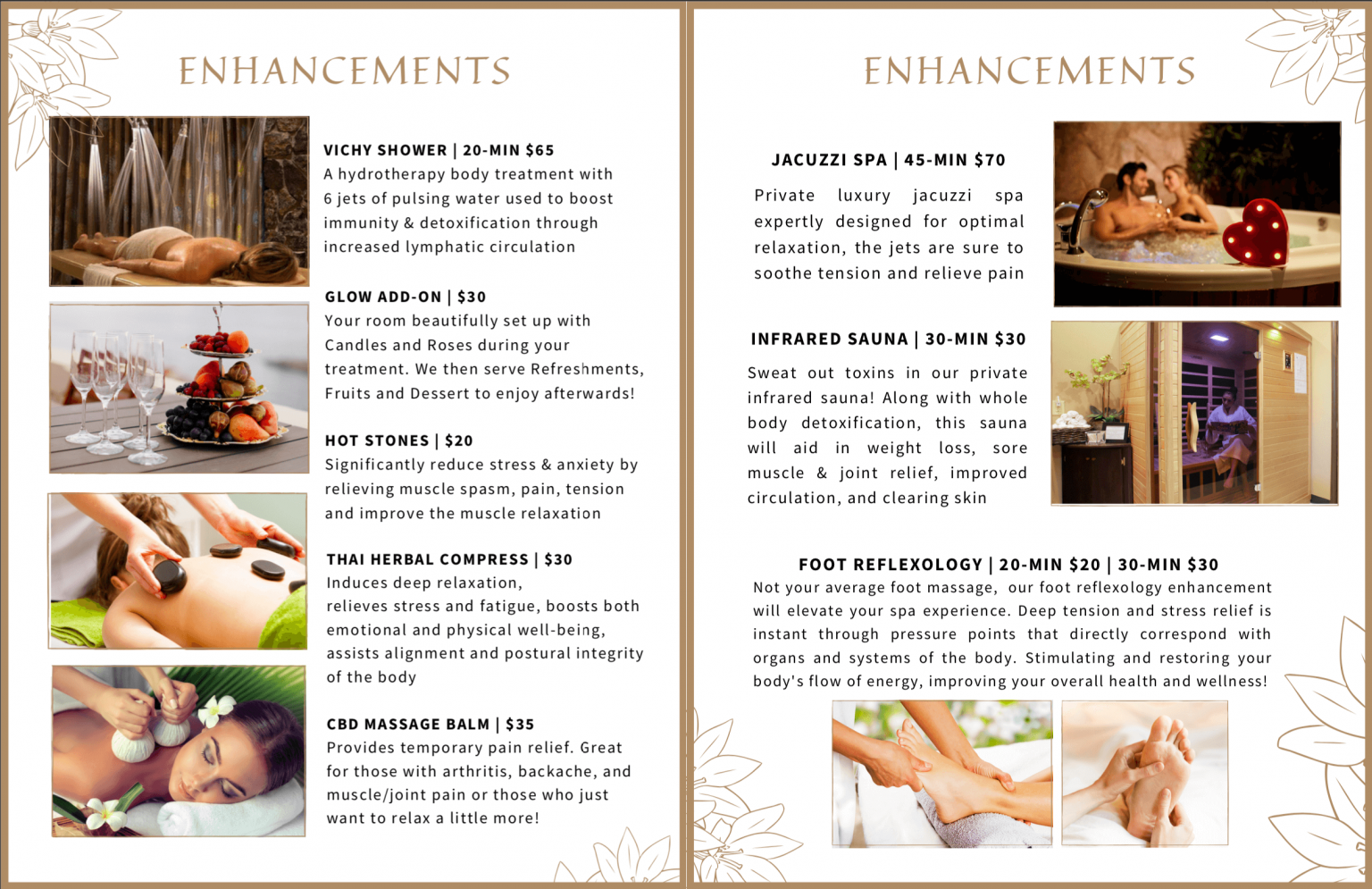 Services Thai Massage and Day Spa